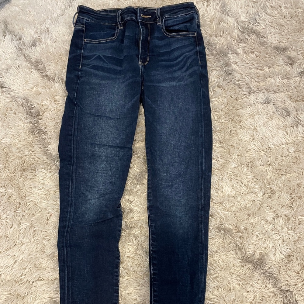 Dark jeggings from American Eagle